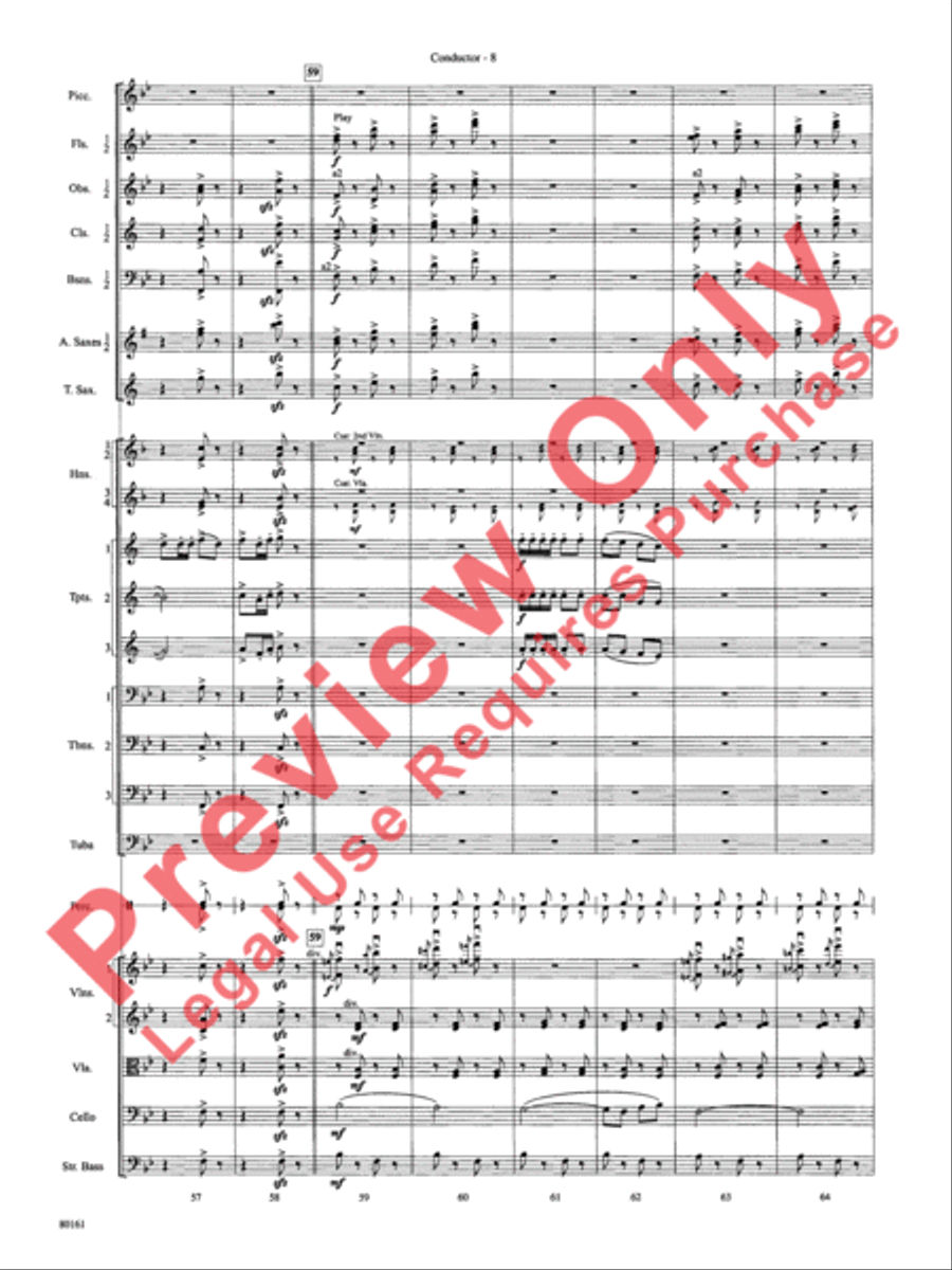 Bugler's Holiday Full Orchestra scores gallery preview page 11
