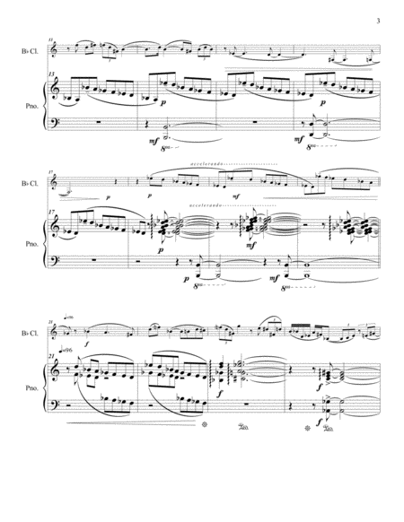 Luminous Rhapsody for Clarinet Bb and Piano image number null