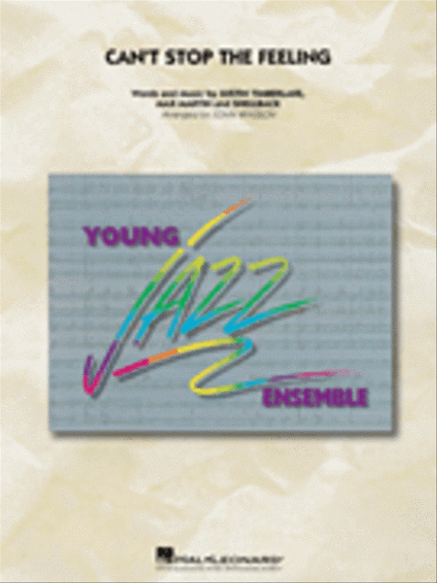 Can't Stop the Feeling Jazz Ensemble scores gallery preview page 1