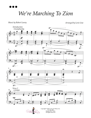 Book cover for We're Marching To Zion