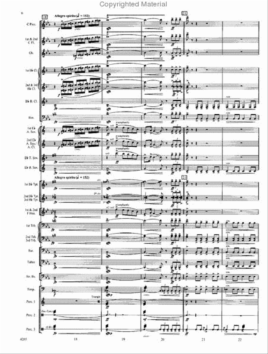 River of Life Concert Band scores gallery preview page 5