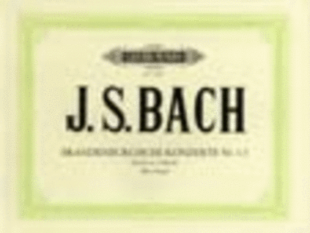 Brandenburg Concertos Nos. 1-3 BWV 1046-1048 (Edition for Piano Duet)