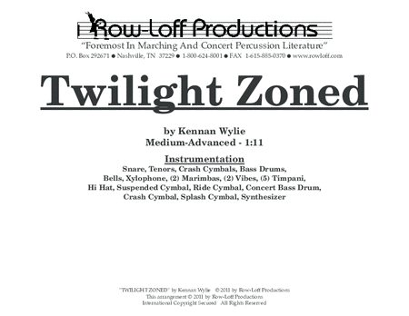 Twilight Zoned