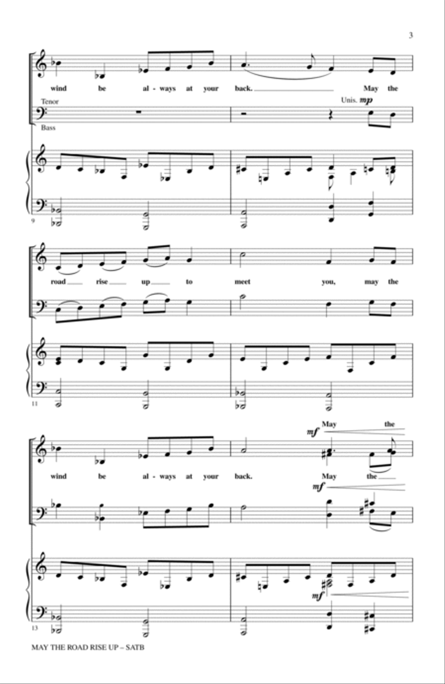 May The Road Rise Up 4-Part scores gallery preview page 2