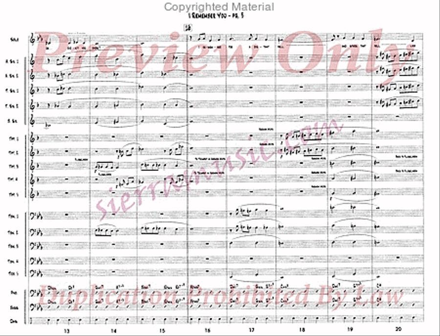 I Remember You I Remember You Jazz Ensemble scores gallery preview page 4