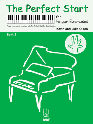 Book cover for The Perfect Start for Finger Exercises, Book 2