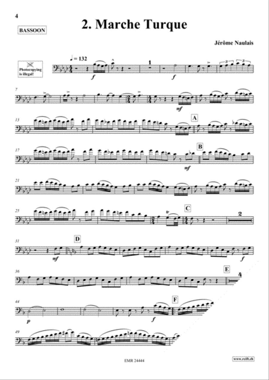 Play With Your Band Volume 4 Bassoon scores gallery preview page 4