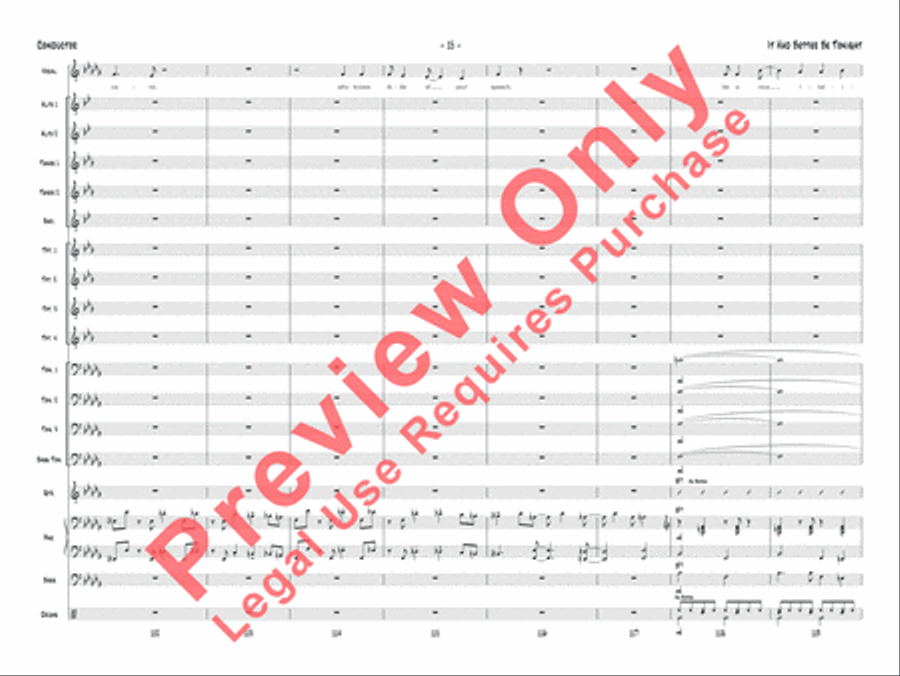 It Had Better Be Tonight Jazz Ensemble scores gallery preview page 36