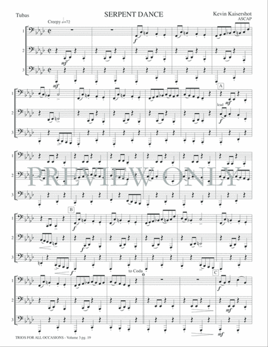 Trios for All Occasions Small Ensemble scores gallery preview page 21