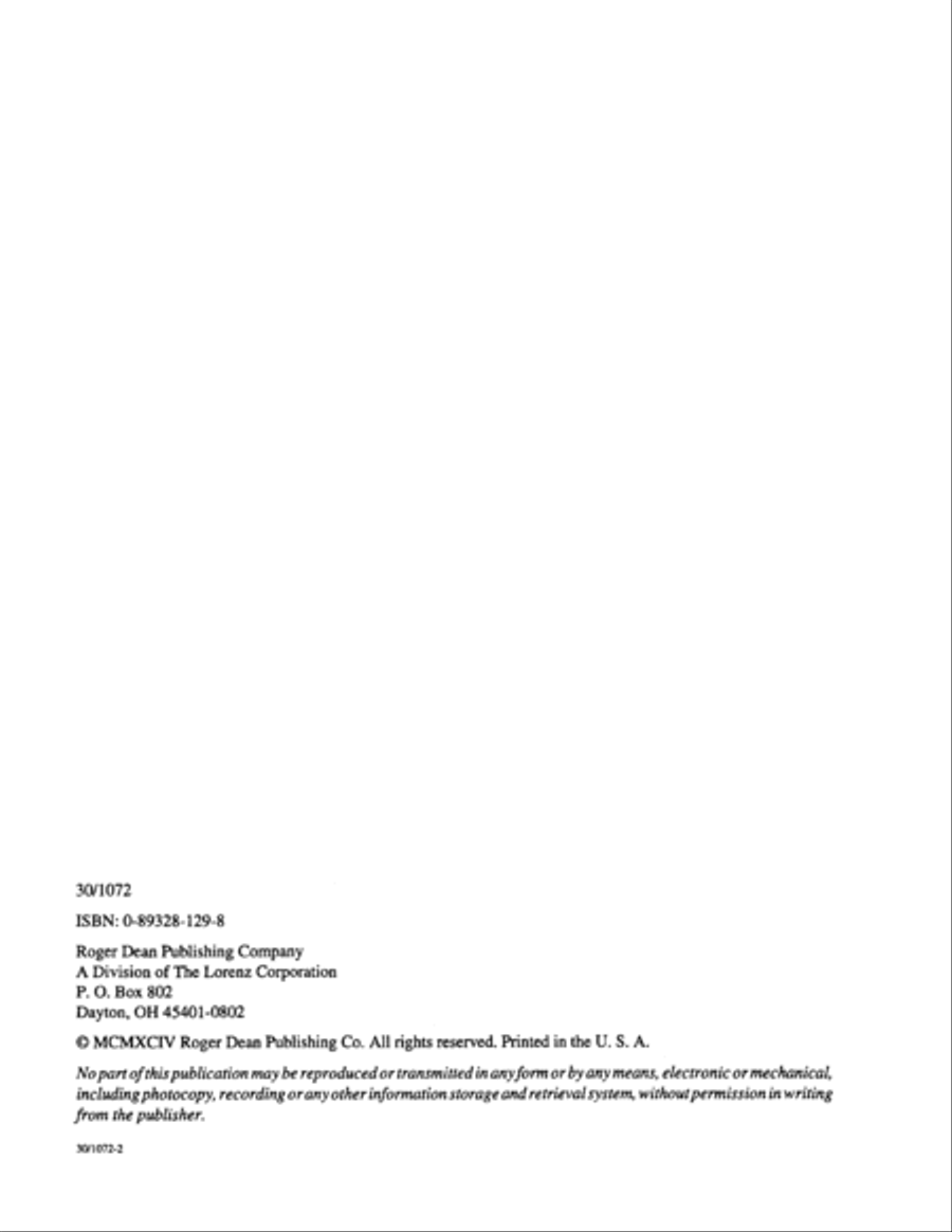O Redeemed! O Redeemed! Medium Voice scores gallery preview page 4