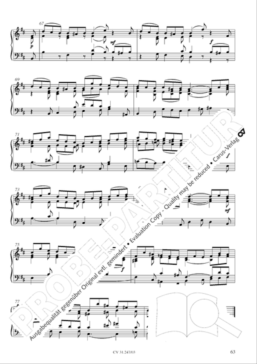 St. Mark Passion (Markus-Passion) 4-Part scores gallery preview page 64