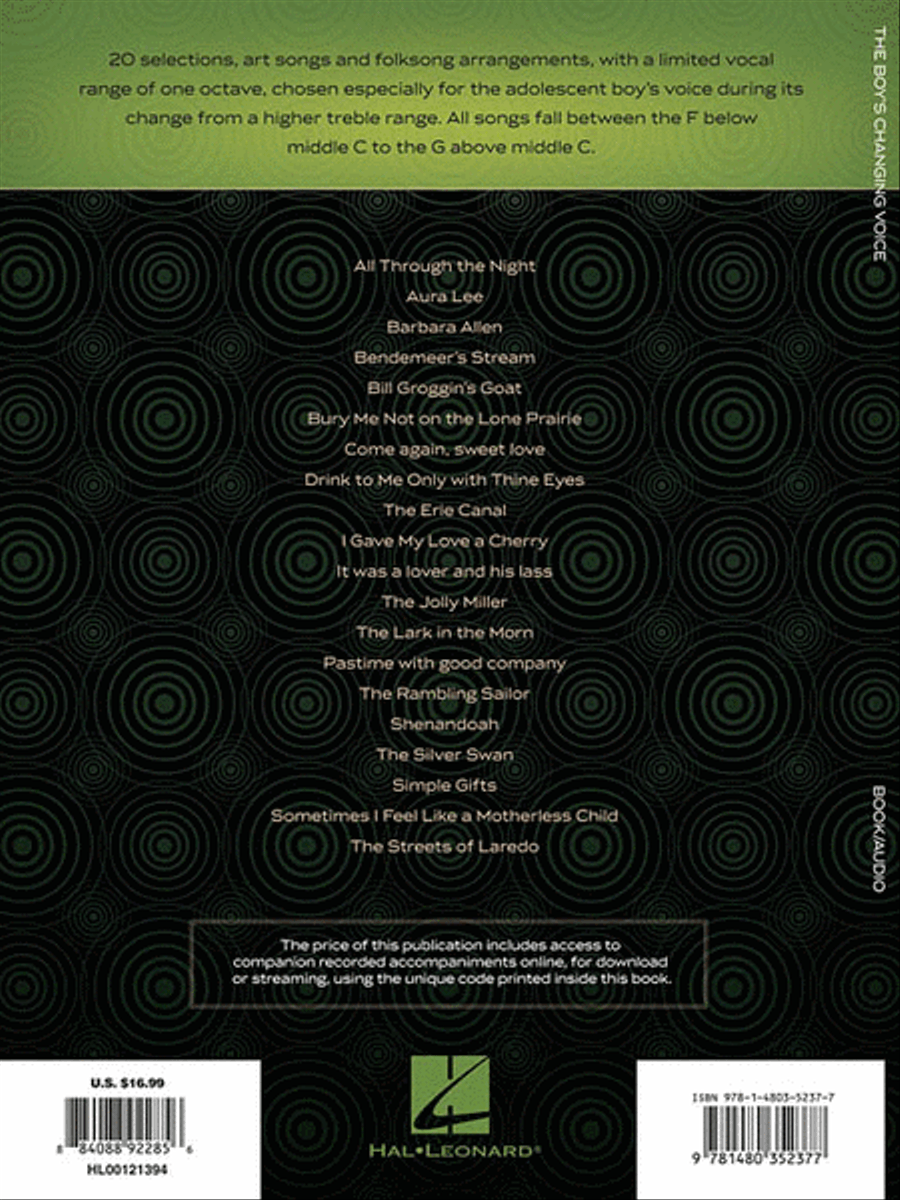 The Boy's Changing Voice The Boy's Changing Voice Voice scores gallery preview page 2