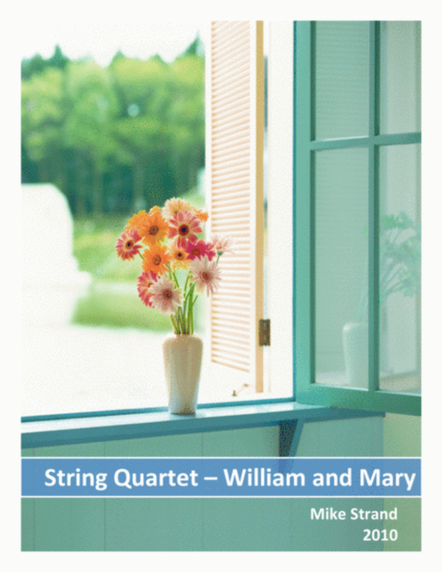 String Quartet - William and Mary image number null