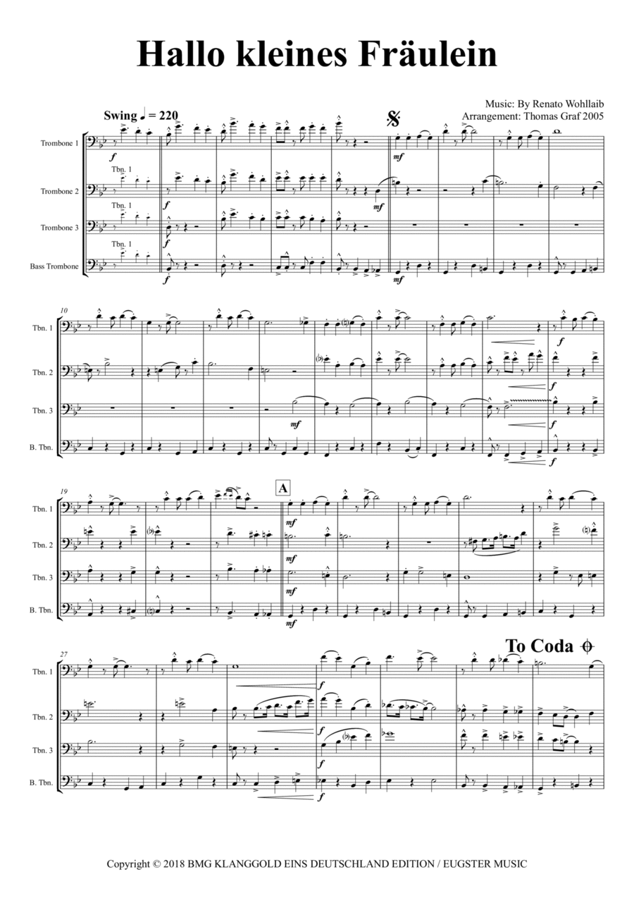 Halo Euphonium scores gallery preview page 1