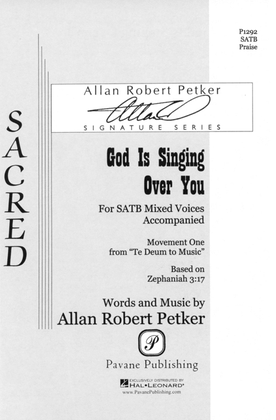 Book cover for God Is Singing Over You