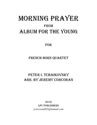 Morning Prayer for French Horn Quartet