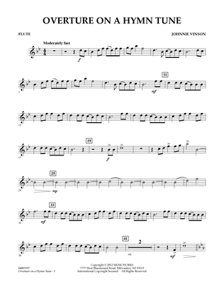 Overture on a Hymn Tune - Flute