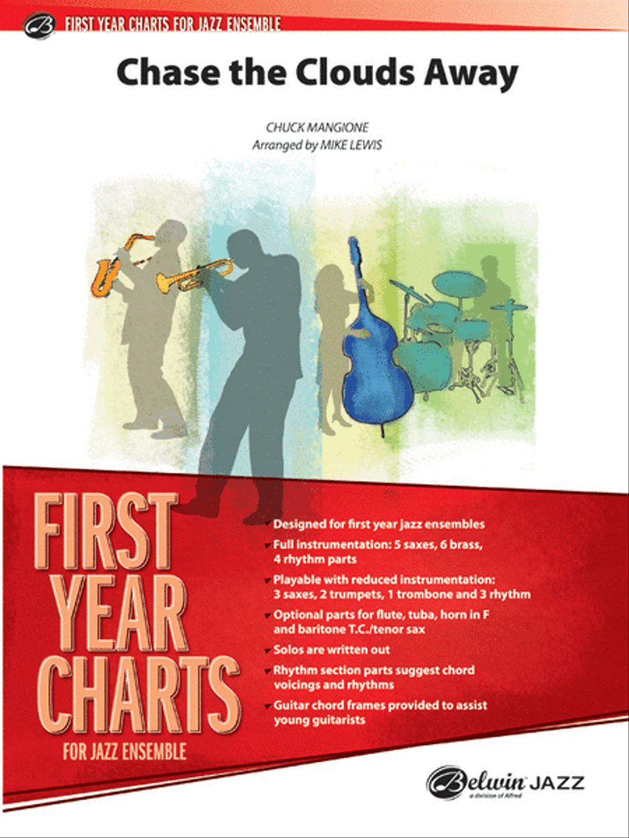 Chase the Clouds Away Jazz Ensemble scores gallery preview page 1