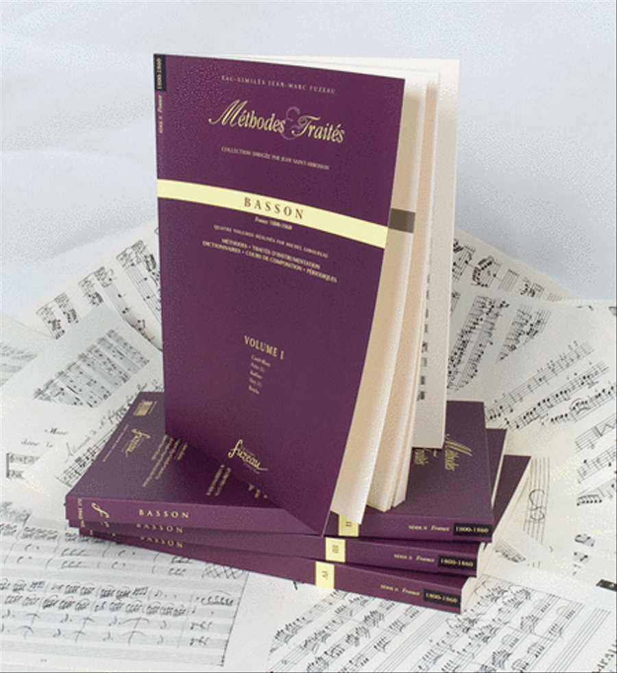 Methods & Treatises Bassoon - 4 volumes - France 1800-1860 Bassoon Solo scores gallery preview page 1