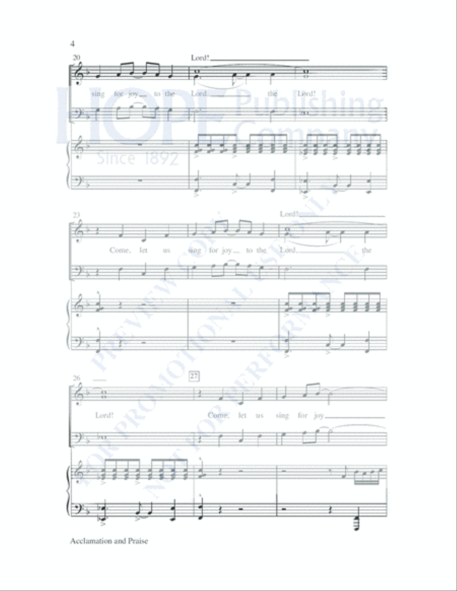 Worship Openers: Introits that Work!, Vol. 5 Choir scores gallery preview page 5