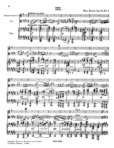 Eight Pieces, Op. 83