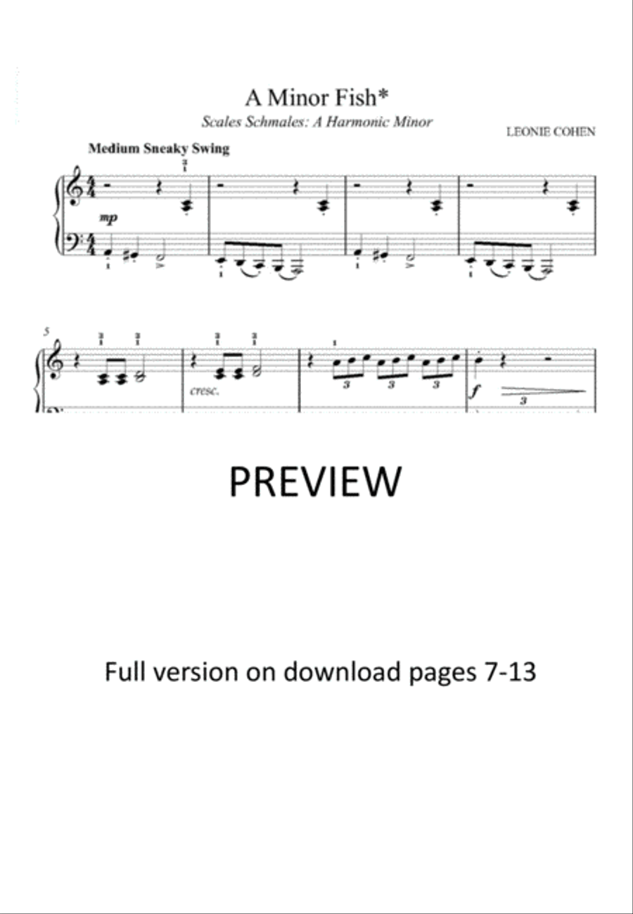 SCALES SCHMALES PIANO COLLECTION 1 – Preliminary Grade (St Cecilia syllabus) Easy Piano scores gallery preview page 4