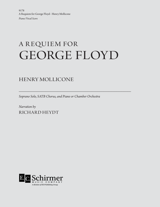 Book cover for A Requiem for George Floyd (Piano/Vocal Score)