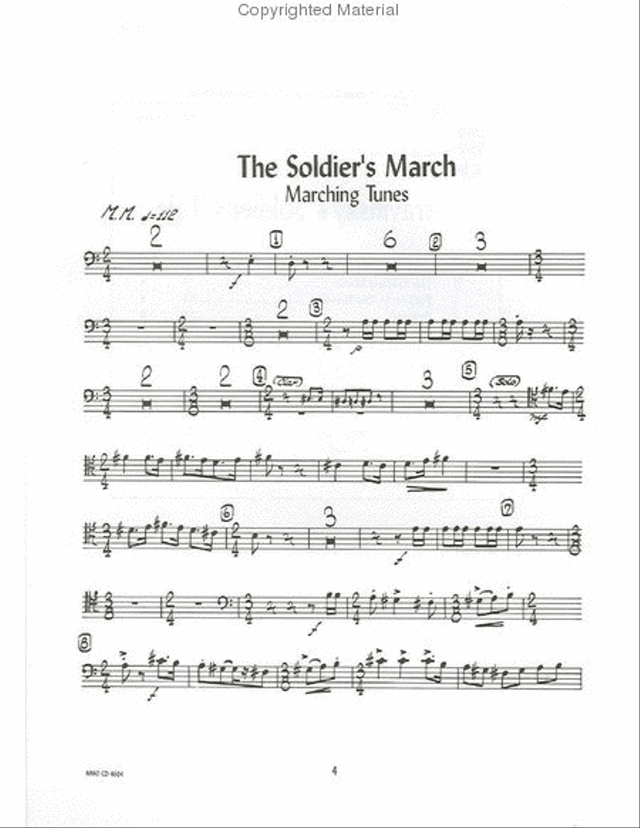 Igor Stravinsky - L'histoire du Soldat Bassoon Solo scores gallery preview page 2