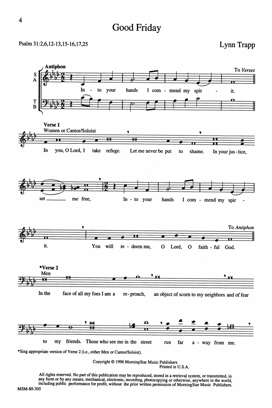 Three Responses for the Triduum 4-Part scores gallery preview page 4