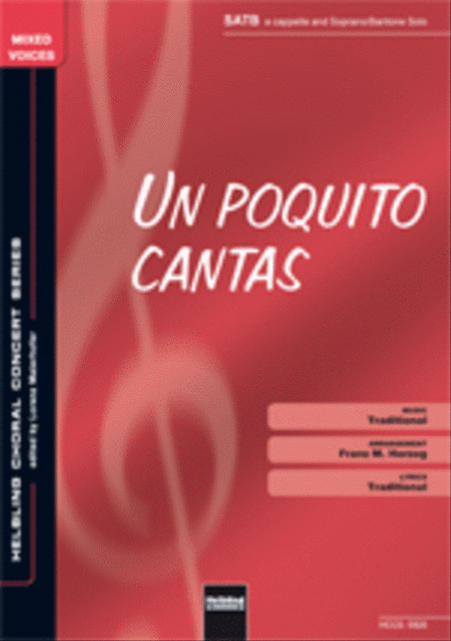 Un poquito cantas 4-Part scores gallery preview page 1