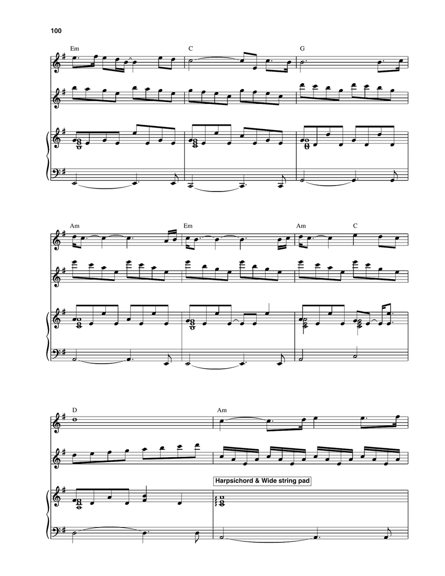 Shichu No Michi Guitar scores gallery preview page 3