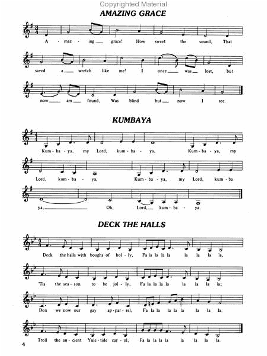 Alfred's Very First Tonechime Arrangements Handbell Choir scores gallery preview page 66