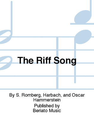 Book cover for The Riff Song