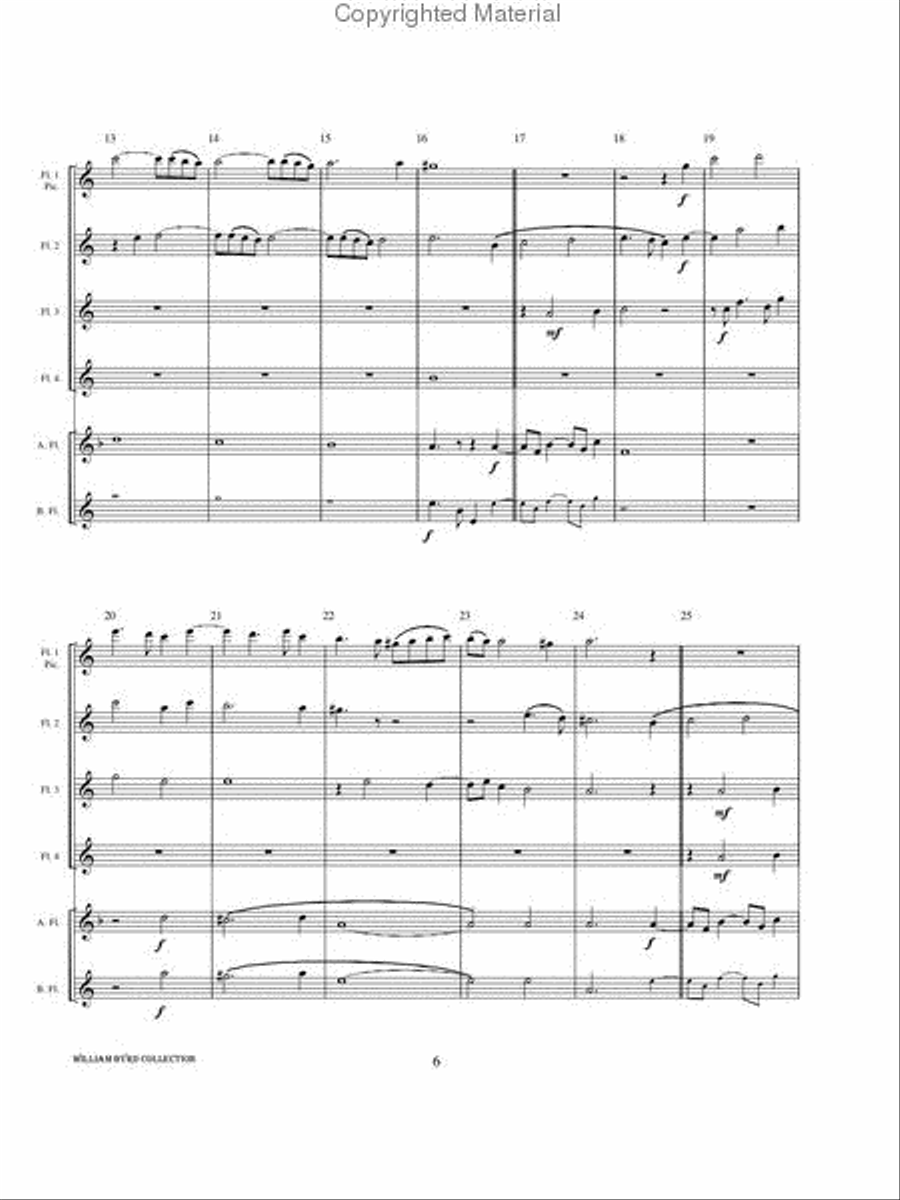 Children's March: Flute Choir scores gallery preview page 6