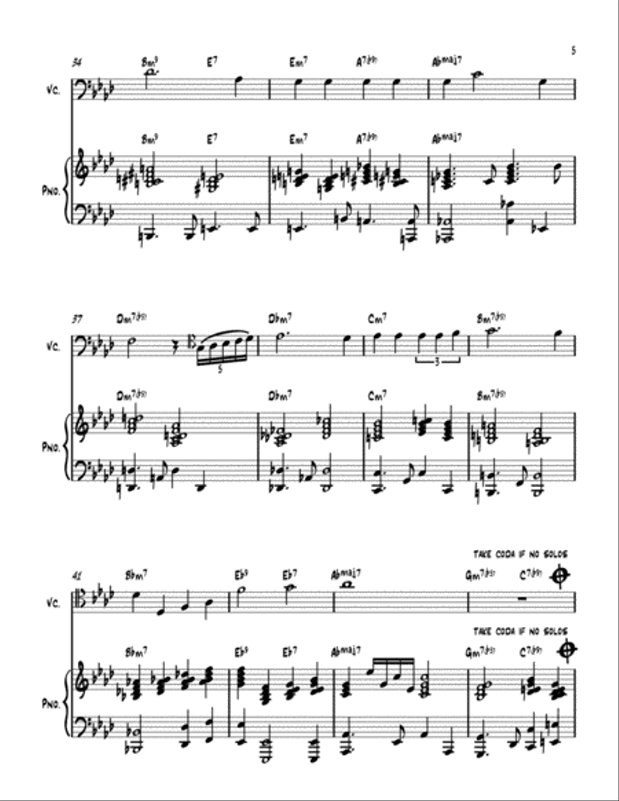 All The Things You Are Piano scores gallery preview page 5
