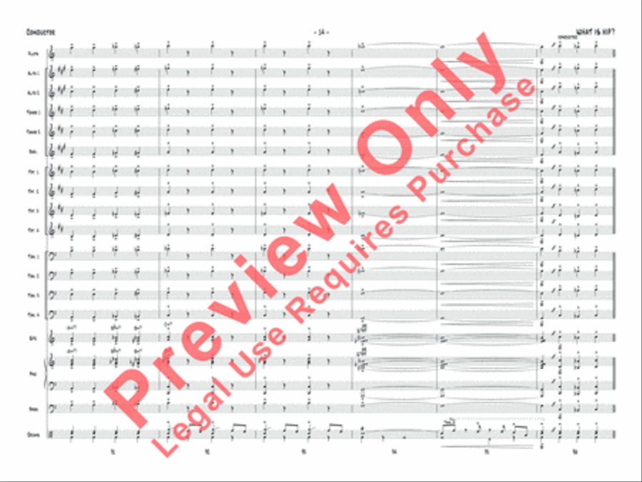 What Is Hip What Is Hip Jazz Ensemble scores gallery preview page 15