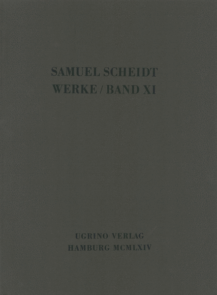 Complete Works of Samuel Scheidt