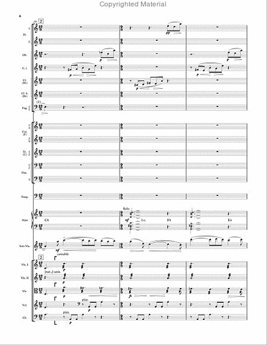 Concerto for Viola and Orchestra (1962) Orchestra scores gallery preview page 7