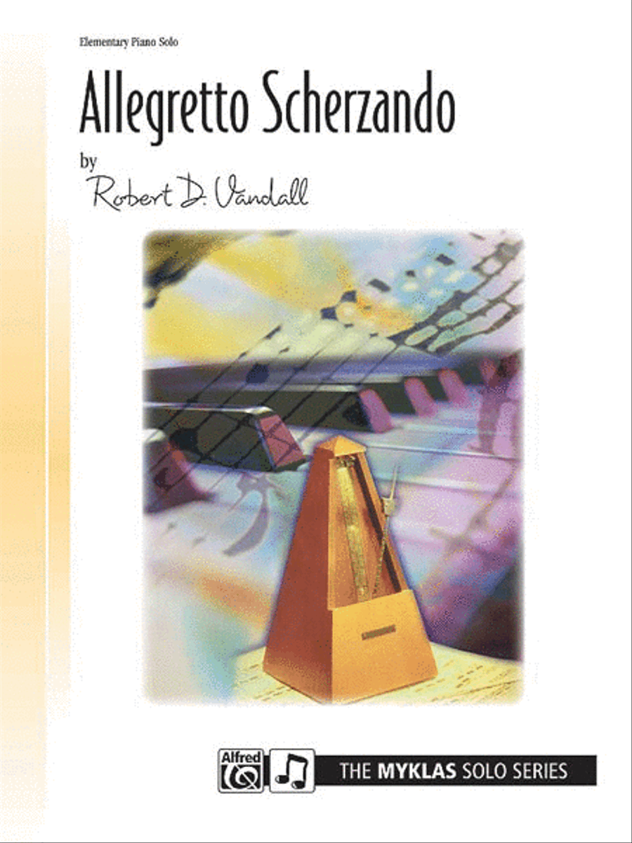 Allegretto Scherzando Easy Piano scores gallery preview page 1
