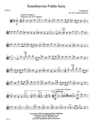 Scandanavian Fiddle Suite: Viola