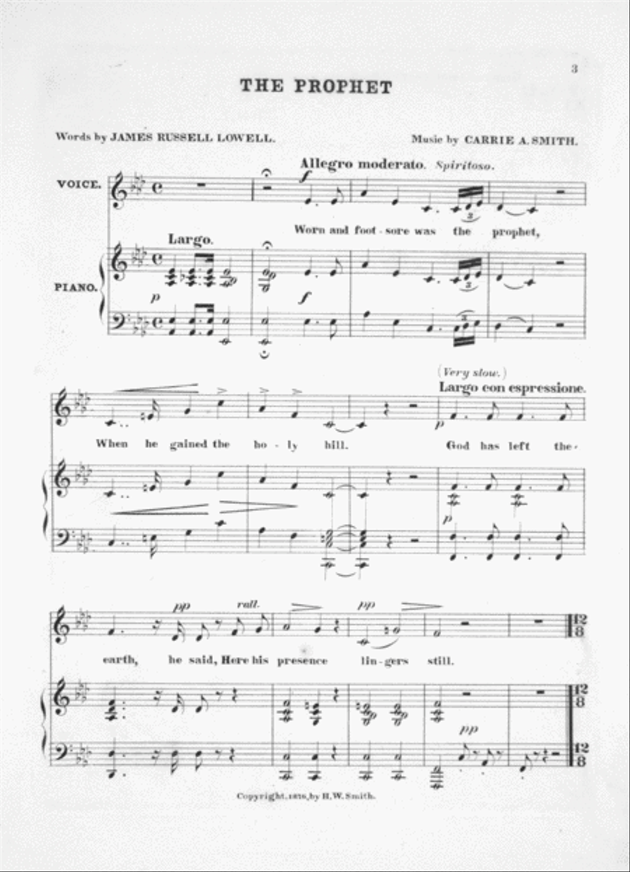 The Prophet Voice scores gallery preview page 2