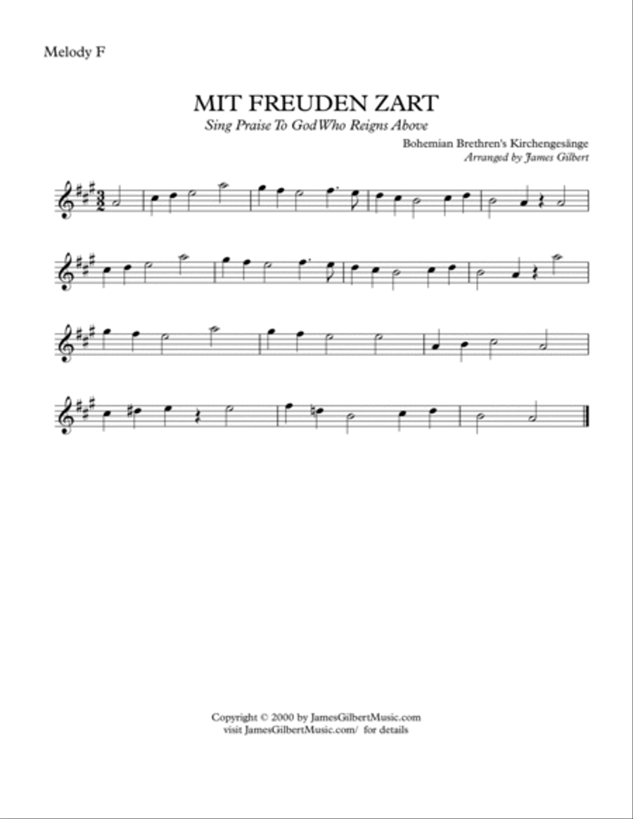 MIT FREUDEN ZART MIT FREUDEN ZART Small Ensemble scores gallery preview page 4