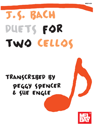 Book cover for J.S. Bach: Duets for Two Cellos