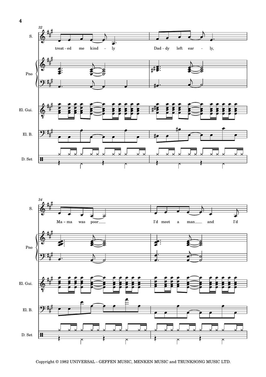 Suddenly Seymour Large Ensemble scores gallery preview page 5