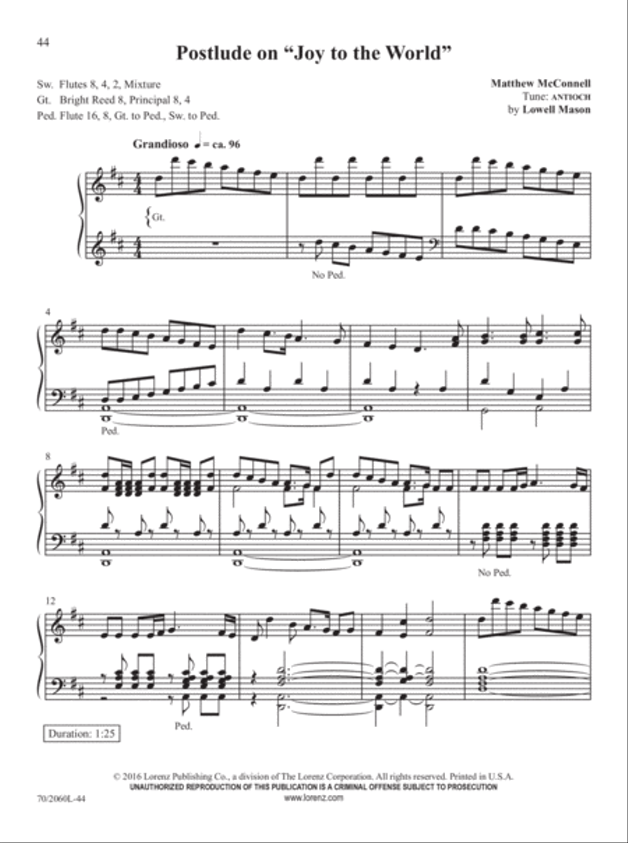 Easy Organ Library, Vol. 62 Organ Solo scores gallery preview page 27
