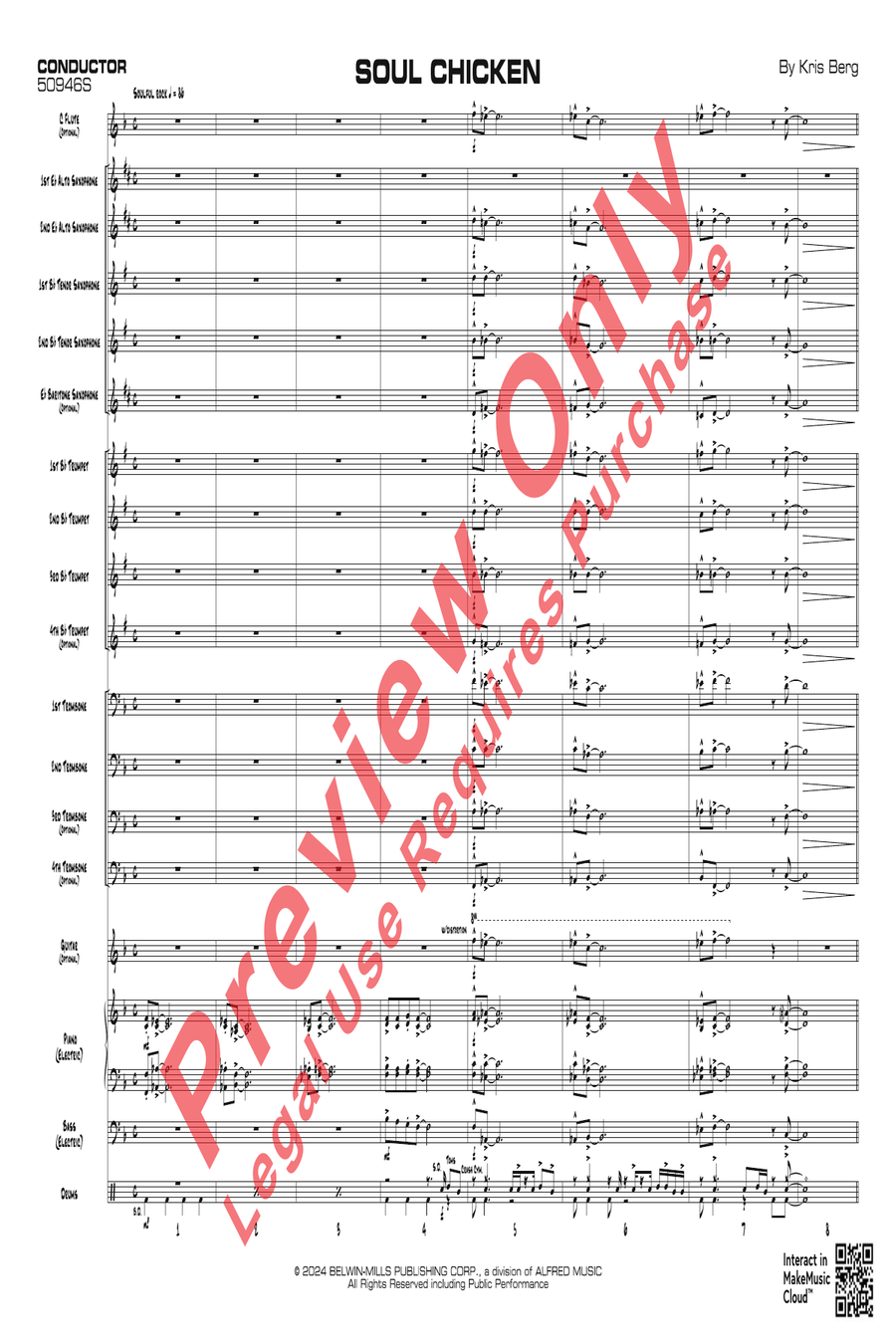 Soul Chicken Soul Chicken Jazz Ensemble scores gallery preview page 3