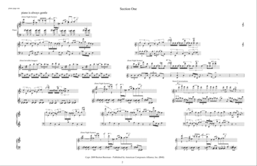 [Beerman] Gifts Violin Solo scores gallery preview page 4