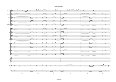 Images pour big band et sax alto solo / piano solo