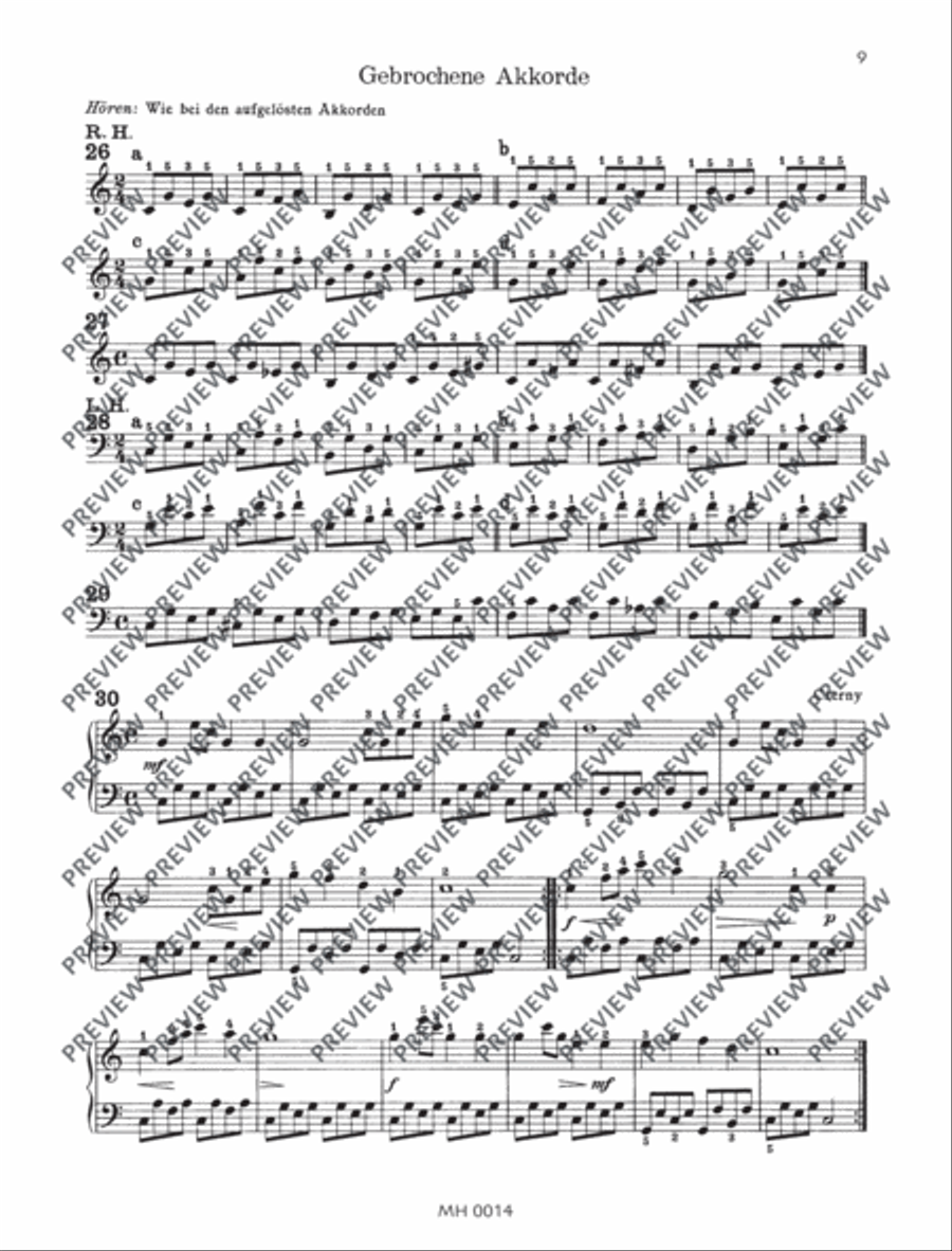 Das innere Hören Piano Method scores gallery preview page 14