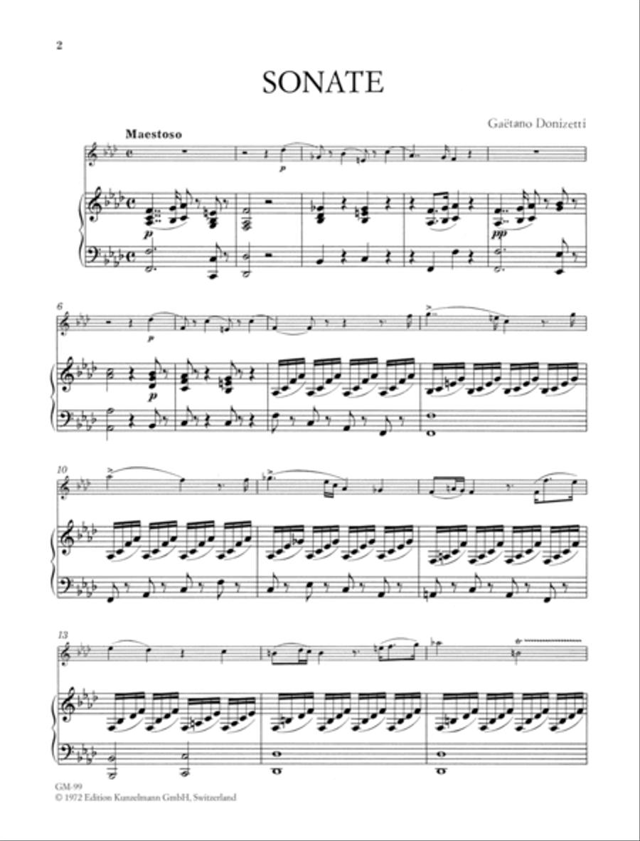 Sonata Sonata Violin Solo scores gallery preview page 2